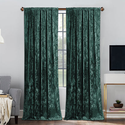 Velvet Curtain – Opaque, light and heat protection, 3 colors