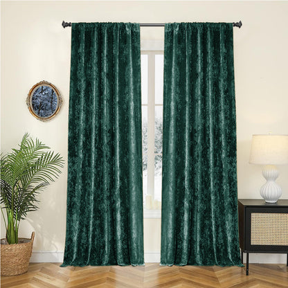 Velvet Curtain – Opaque, light and heat protection, 3 colors