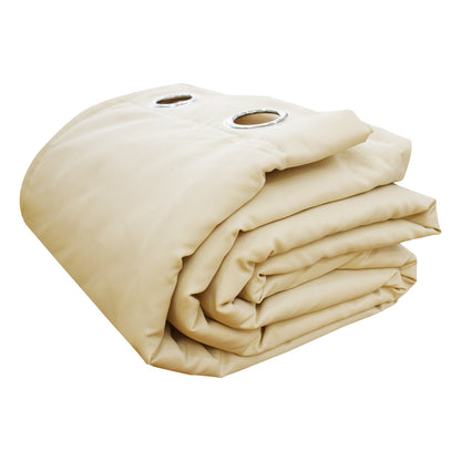 Wasserdichter gesteppter Outdoor-Thermovorhang · 100 % Blackout