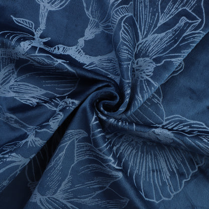 Custom-made floral curtains · Magnolia