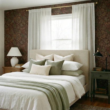 Custom-made geometric curtains · Lattice