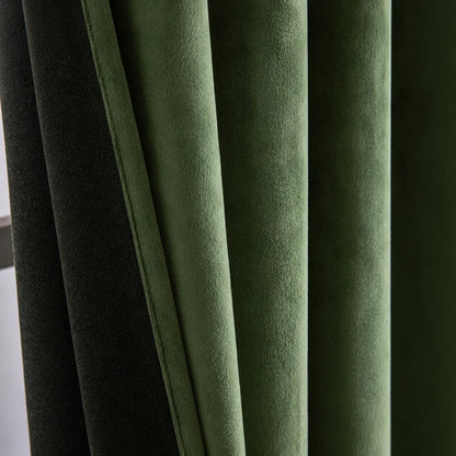 Custom-made velvet curtain · Milano