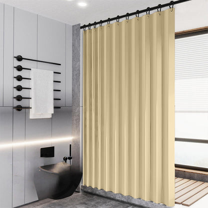 Waterproof outdoor curtain for terrace and garden with eyelets