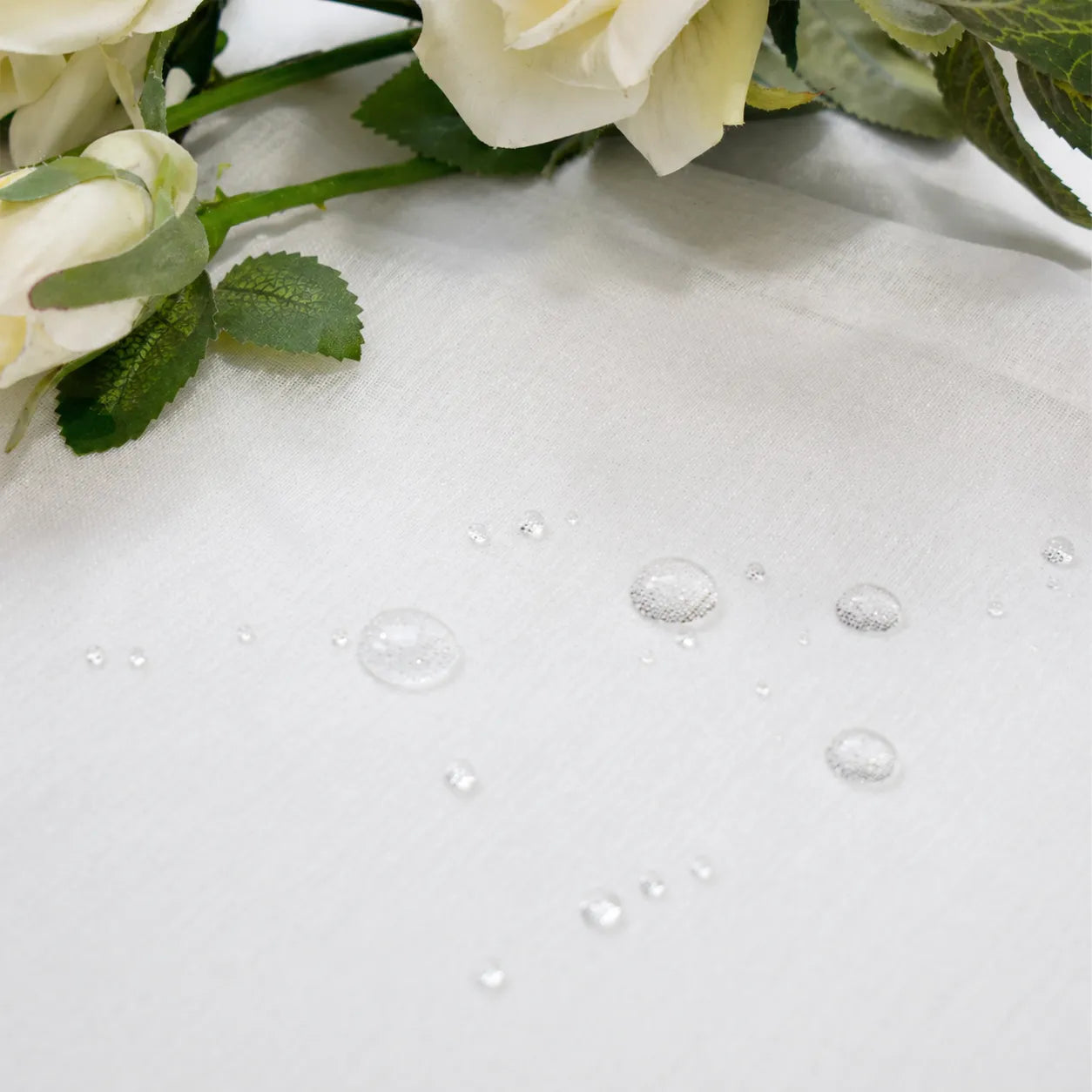 Voilage extérieur sur mesure en aspect lin · Selvara