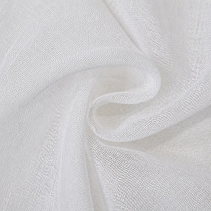 Voilage extérieur sur mesure en aspect lin · Selvara