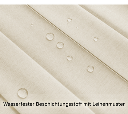 Wasserdichter Türvorhang mit Leinenstruktur – Wärmeschutz & Sichtschutz für Innen und Außen