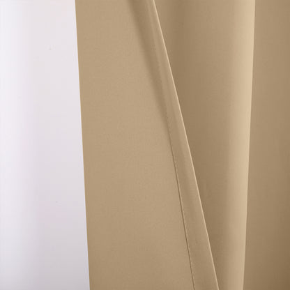 Winddichte und Wasserabweisende Verdunkelungs Vorhang für Terrasse und Garten – Magic Tape Befestigung