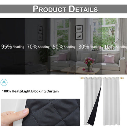Heavy Duty Quilted Curtain