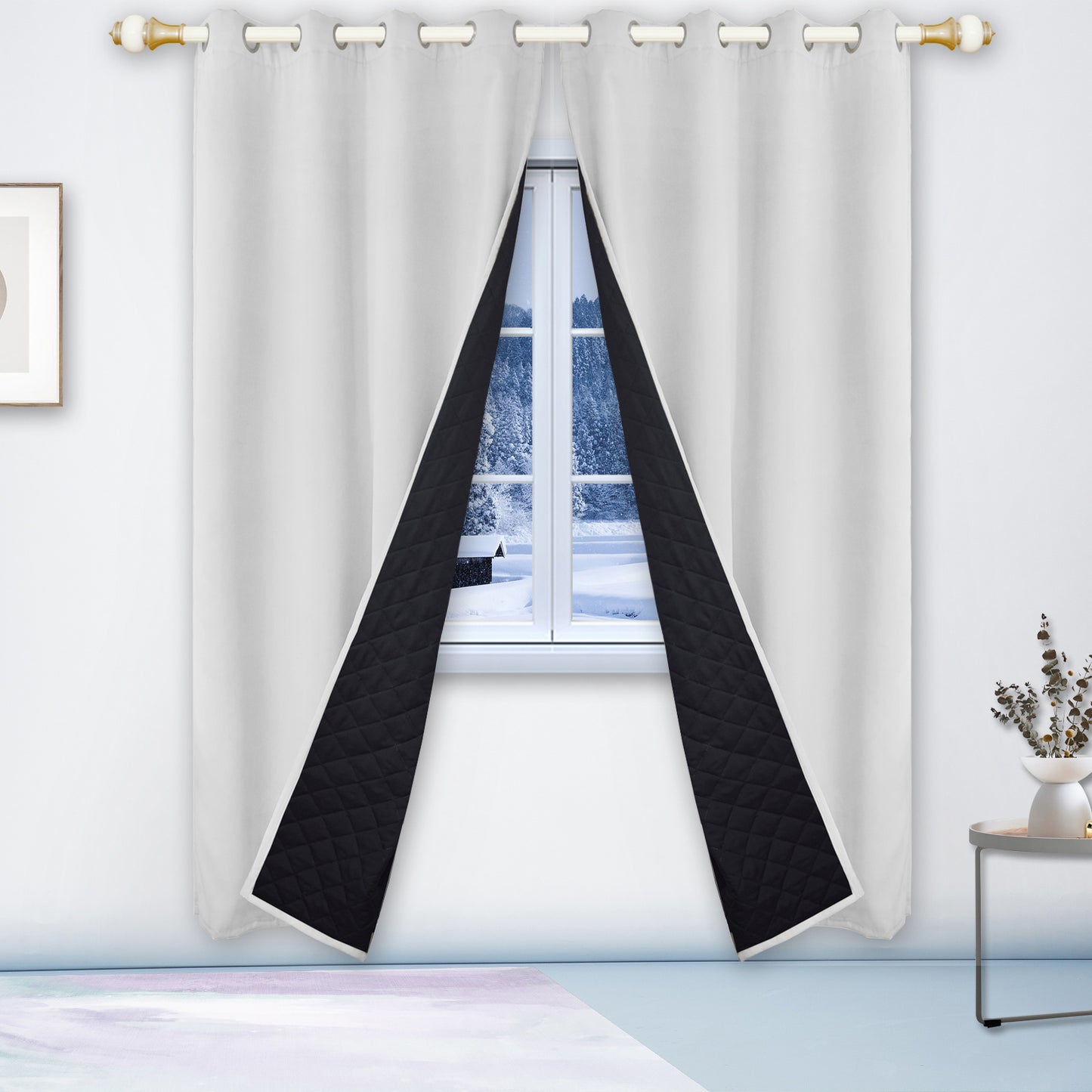 Heavy Duty Quilted Curtain