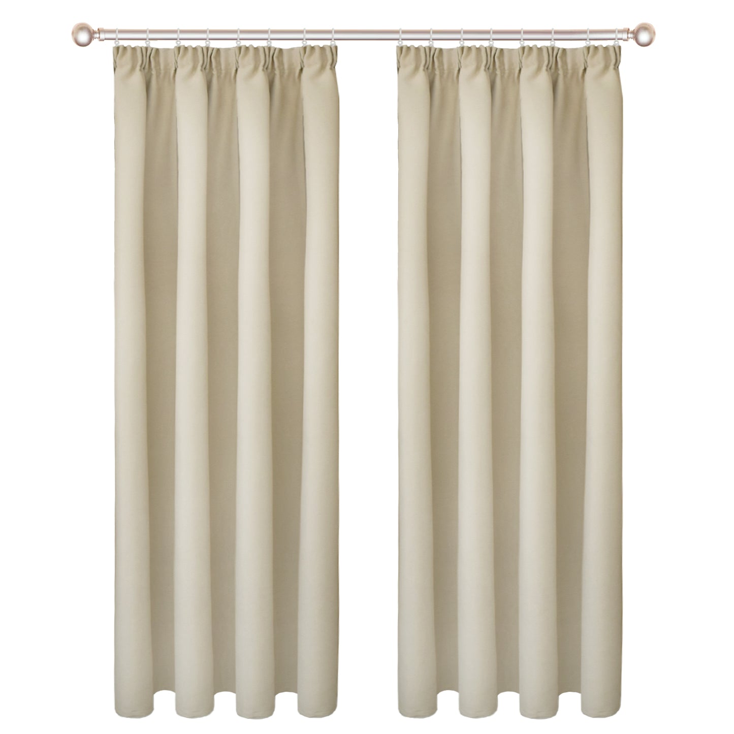 solid blackout curtain