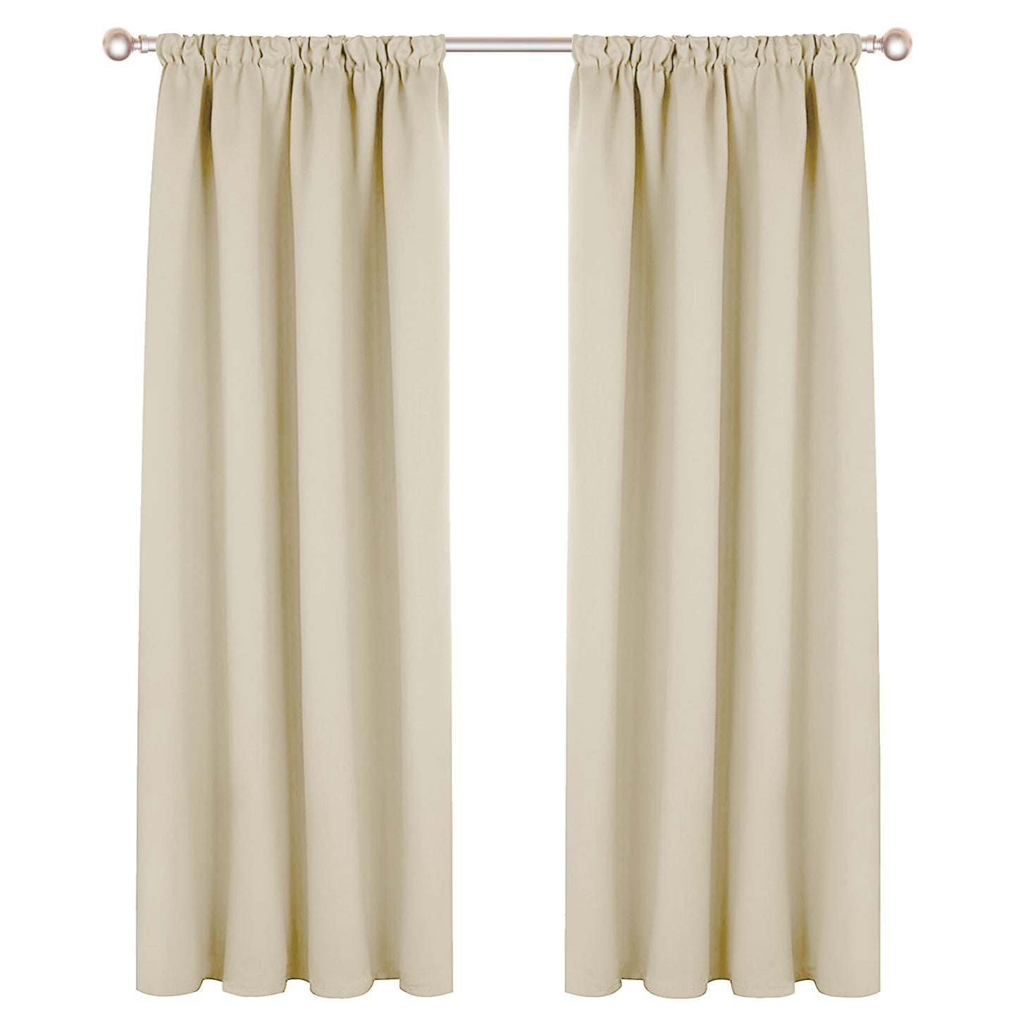 solid blackout curtain