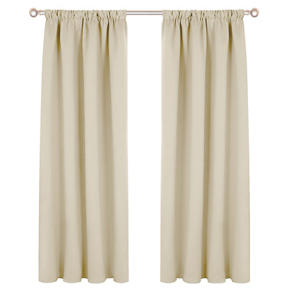 solid blackout curtain