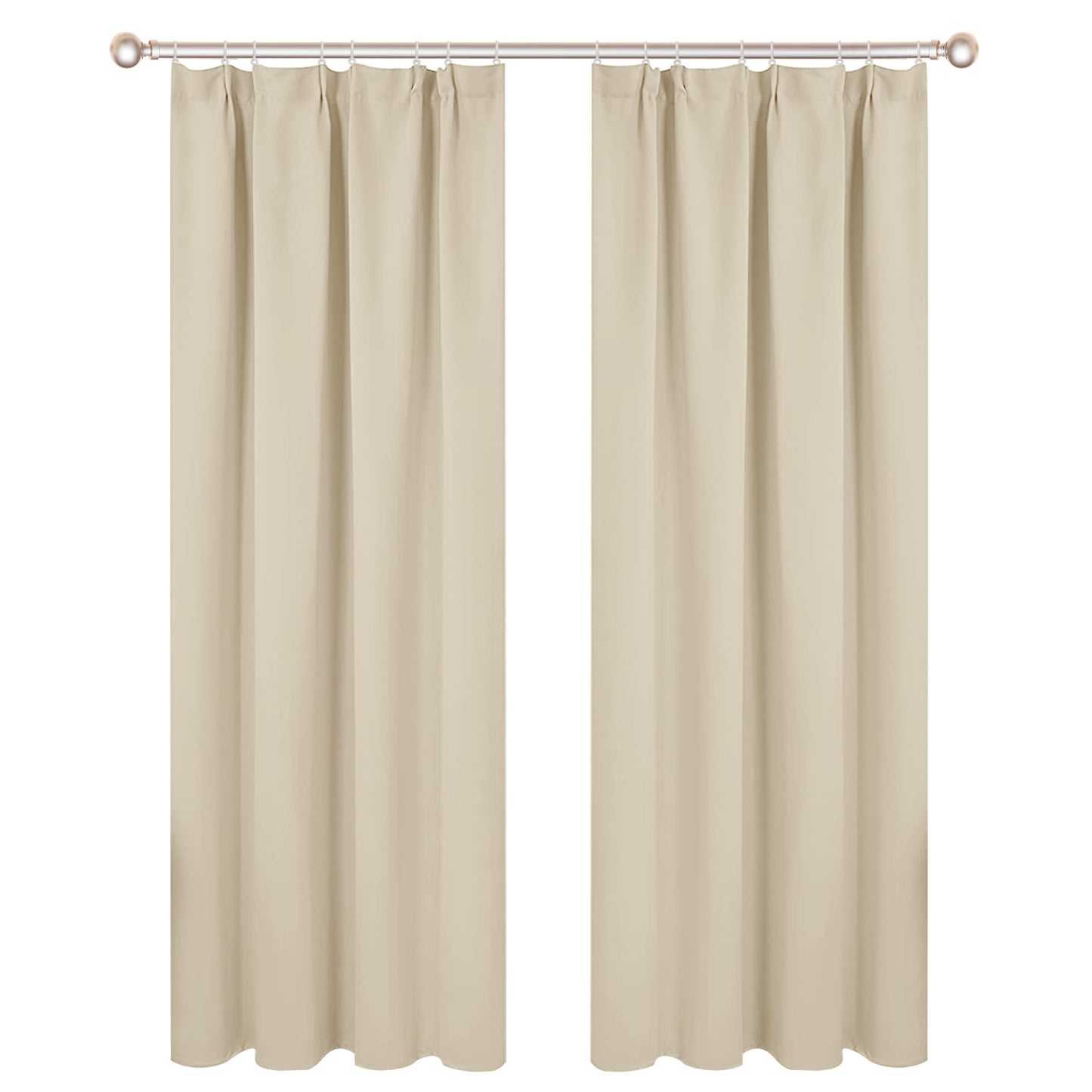 solid blackout curtain