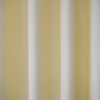 Rideaux de porte en coton, 1 panneau, beige, 132x203cm/132x244cm