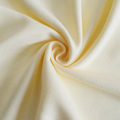 Rideaux de porte en coton, 1 panneau, beige, 132x203cm/132x244cm
