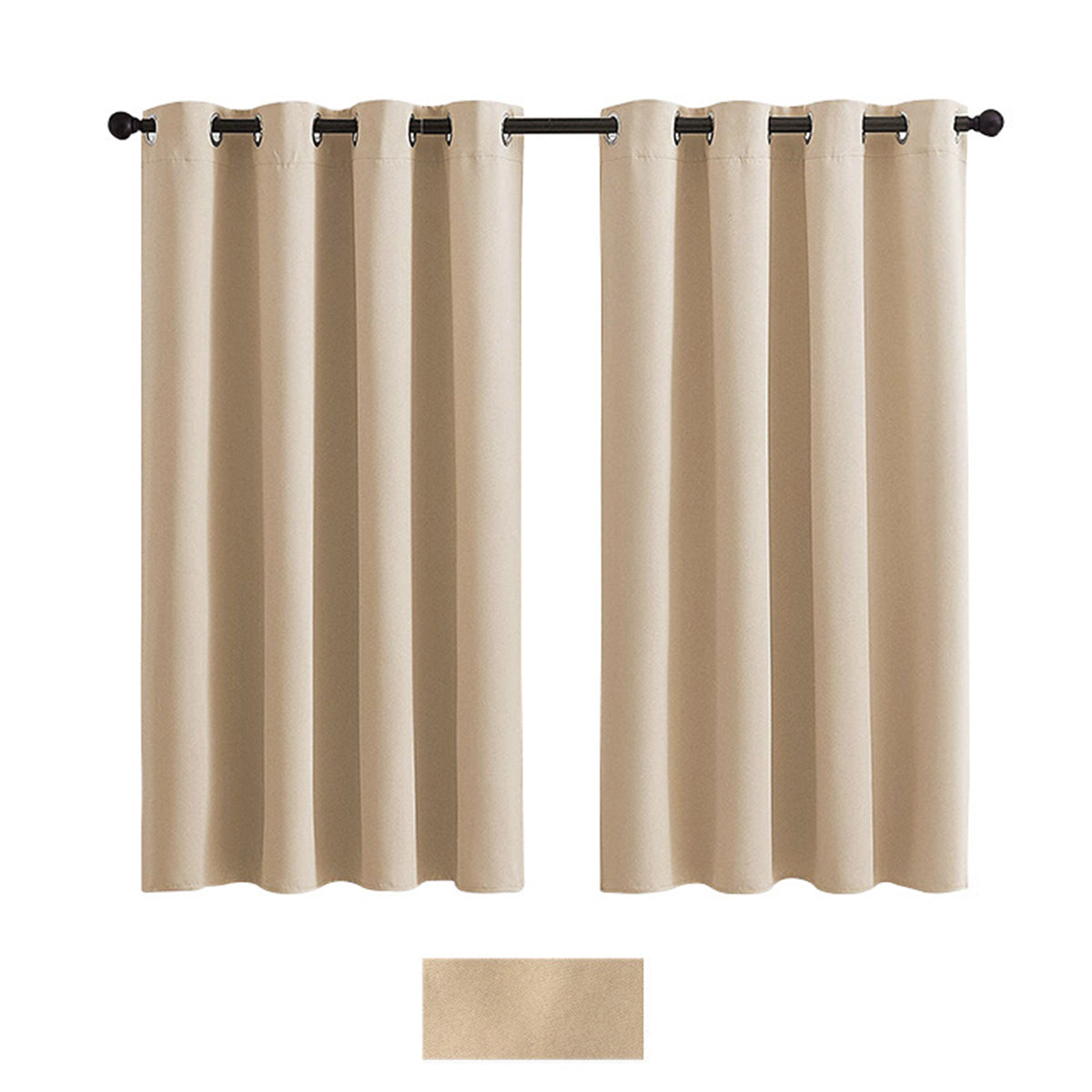 window curtain match for the curtain pole