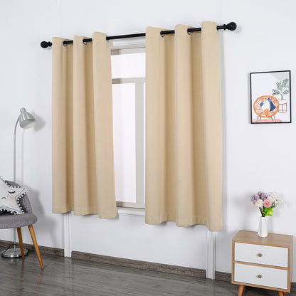 window curtain match for the curtain pole
