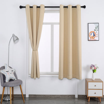 window curtain match for the curtain pole