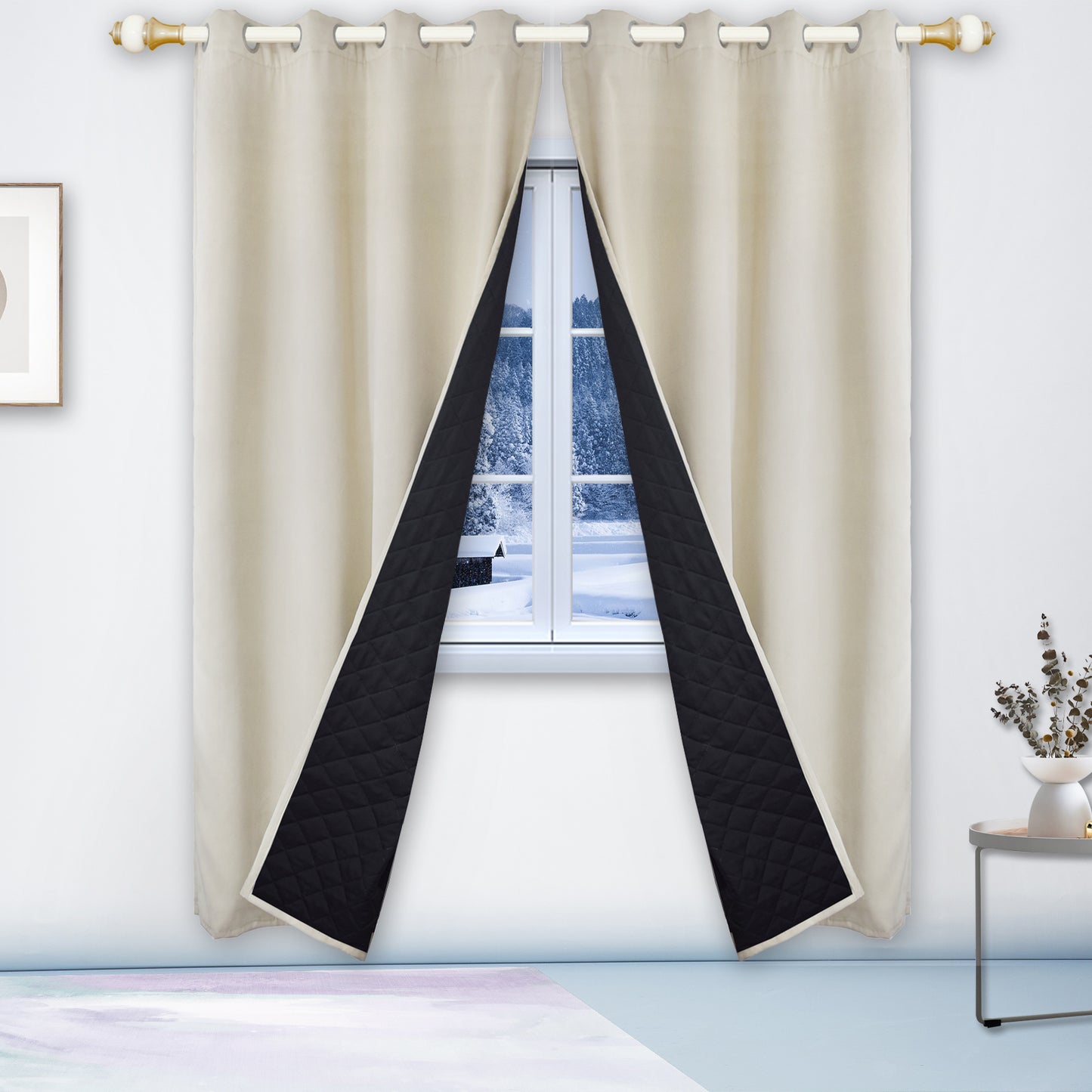 Heavy Duty Quilted Curtain