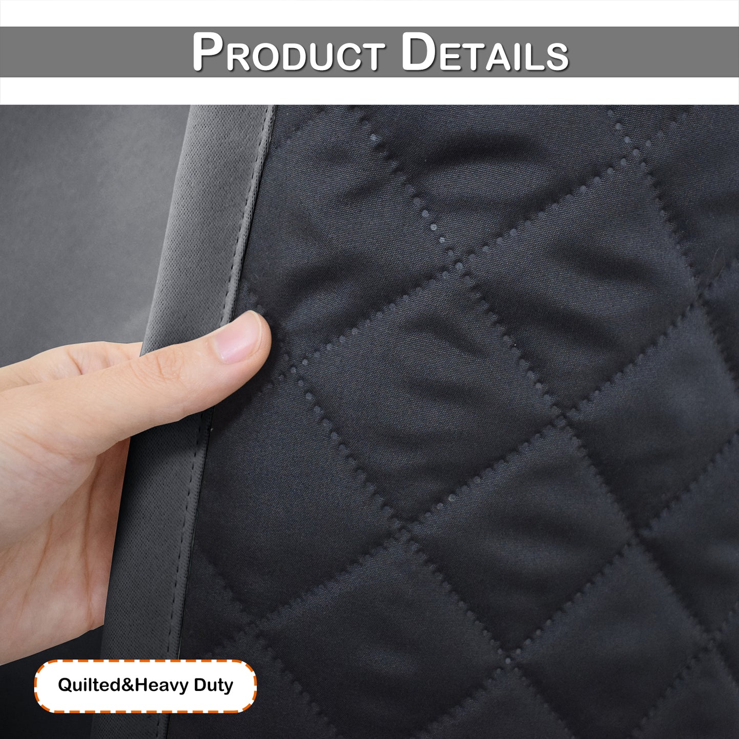 Heavy Duty Quilted Curtain
