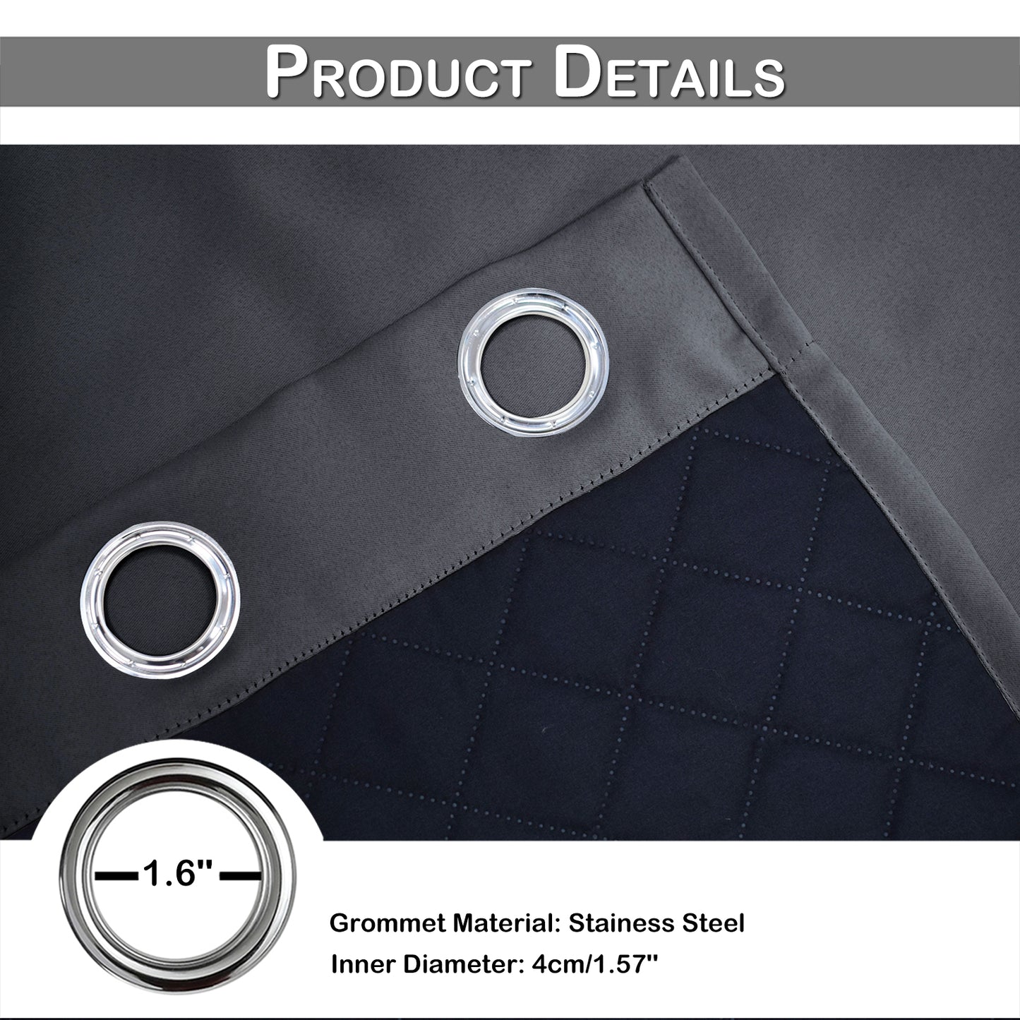 Heavy Duty Quilted Curtain