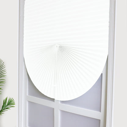Self Adhesive Blind Balcony Shades Curtains, 1 Panel, White, 60*150cm/60*180cm/90*150cm/90*180cm