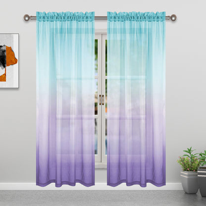 Curtain up and down gradient netting