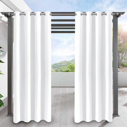 Rideau imperméable pour patio extérieur
