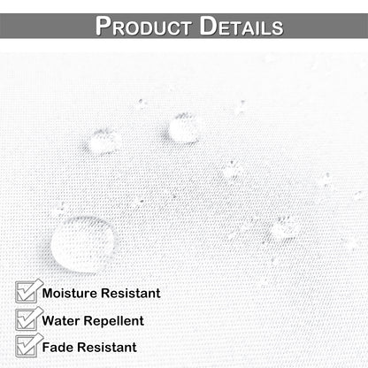 Rideau imperméable pour patio extérieur