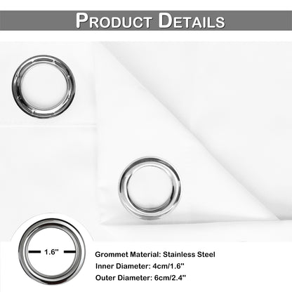 Rideau imperméable pour patio extérieur