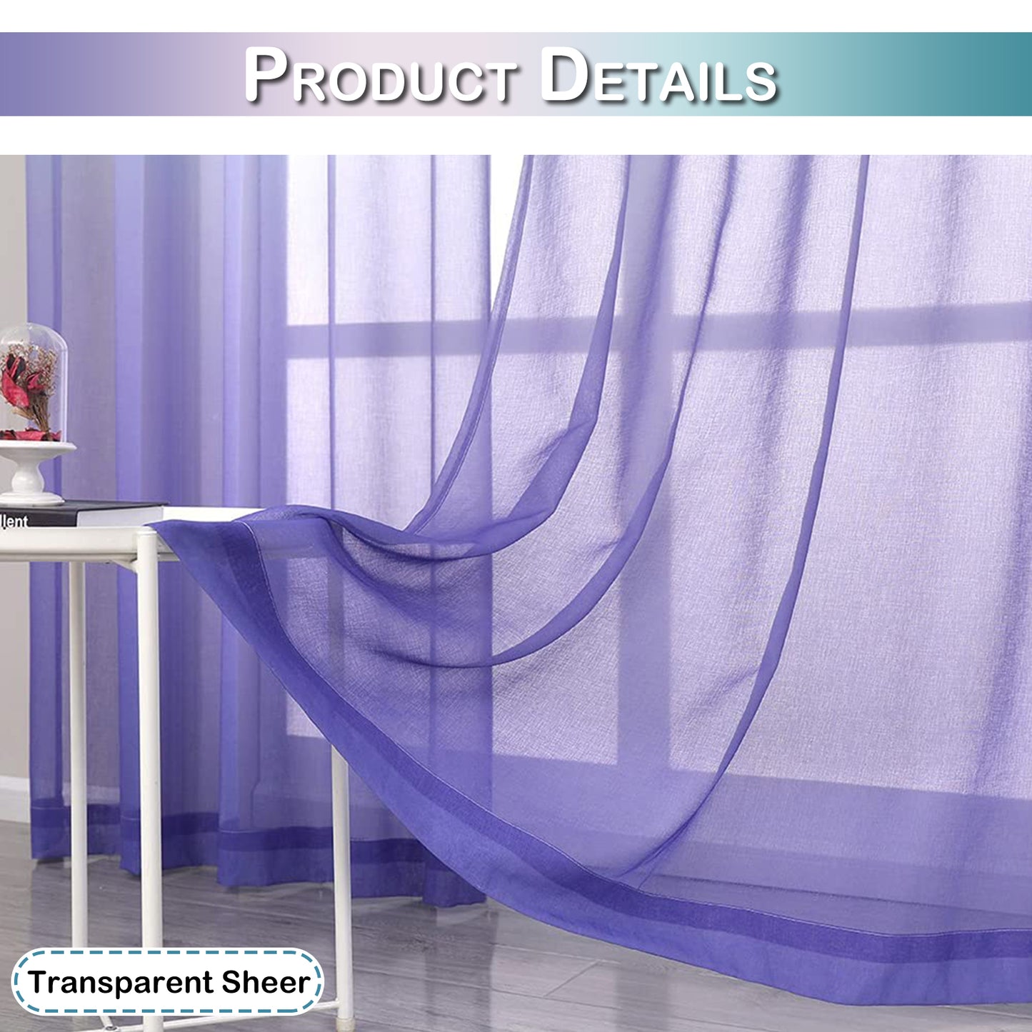 Curtain up and down gradient netting