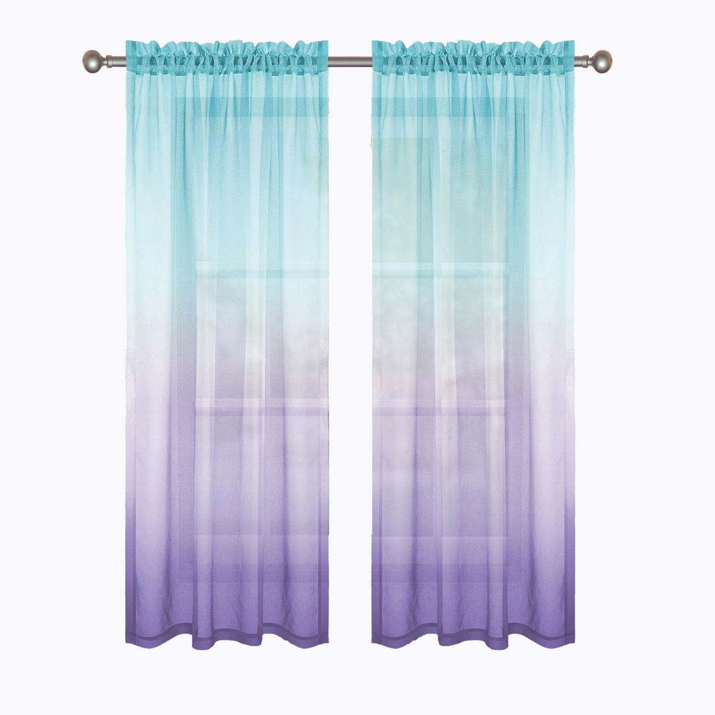 Curtain up and down gradient netting