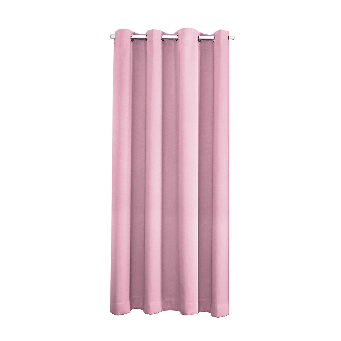 Blackout Door Curtains, 1 Panel, Pink, 132x203cm/132x244cm