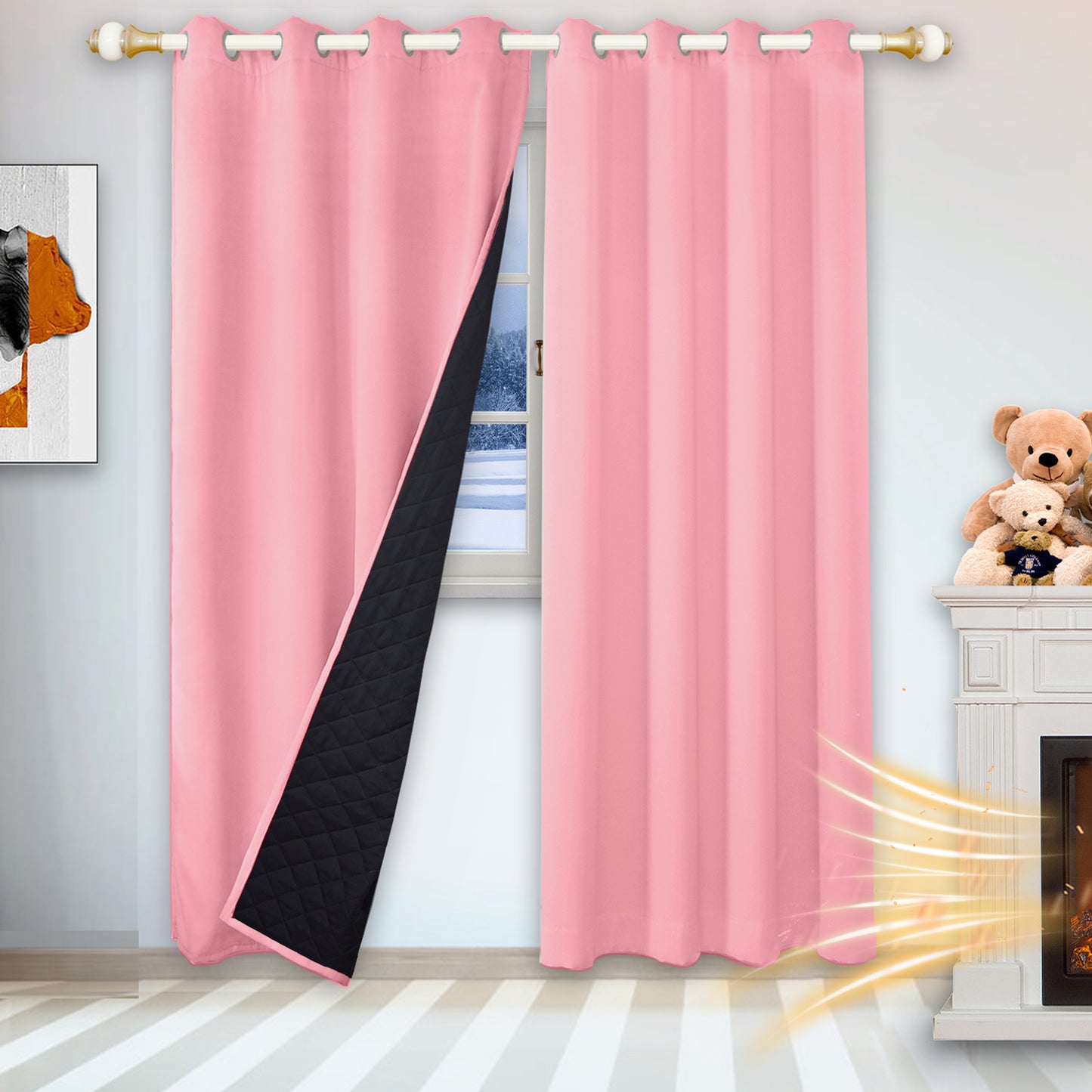 Heavy Duty Quilted Curtain