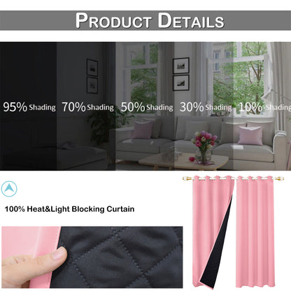 Heavy Duty Quilted Curtain