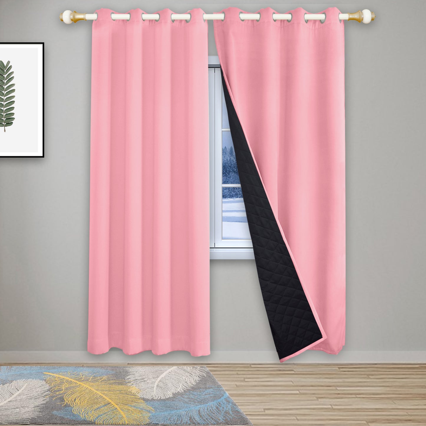 Heavy Duty Quilted Curtain