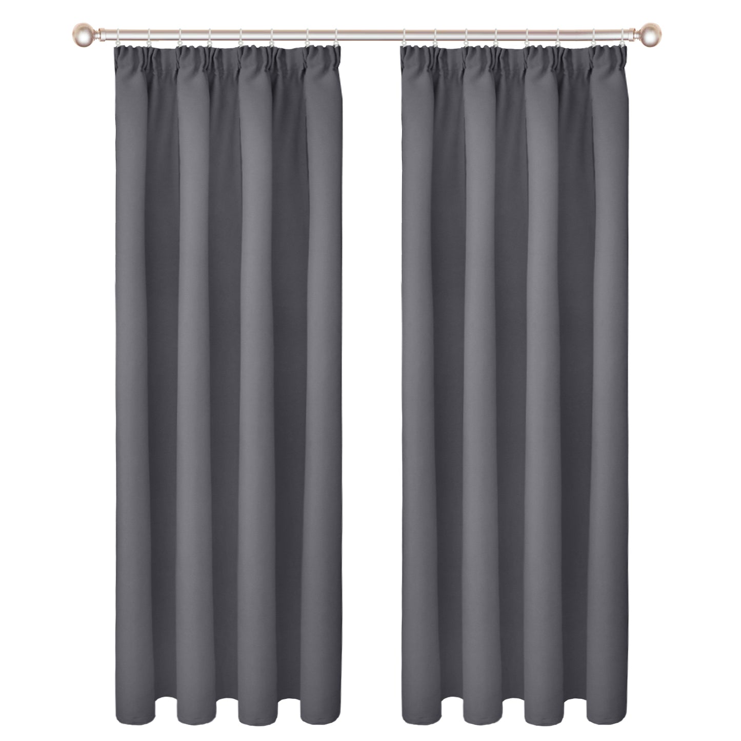 solid blackout curtain