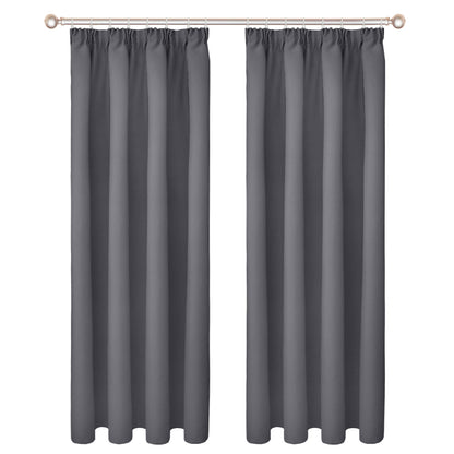 solid blackout curtain