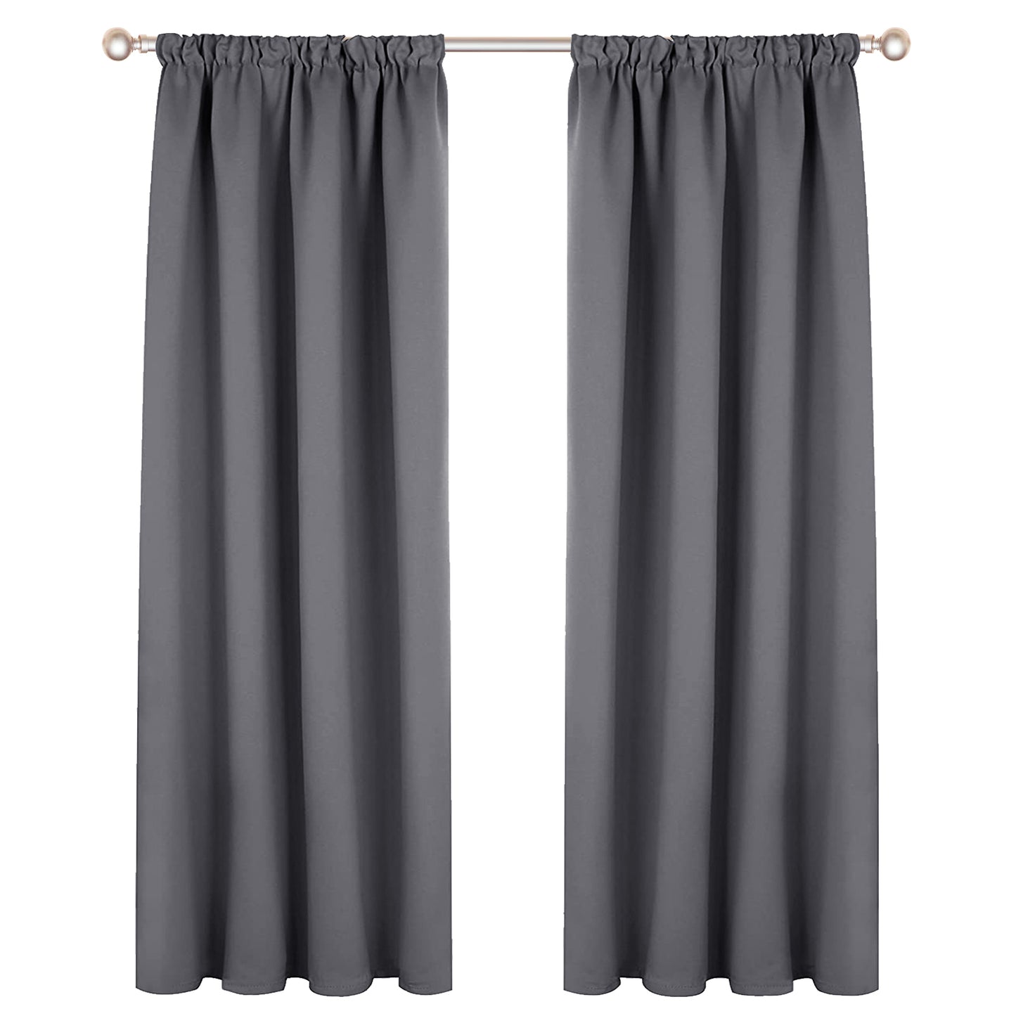 solid blackout curtain