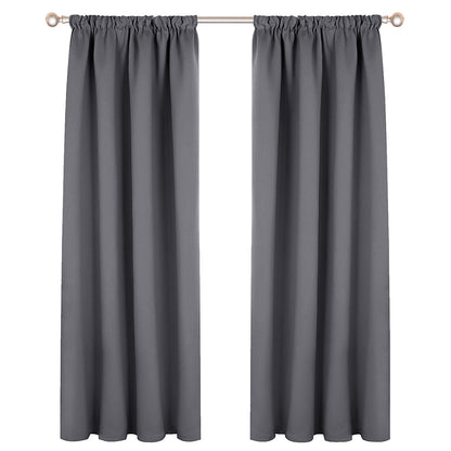 solid blackout curtain