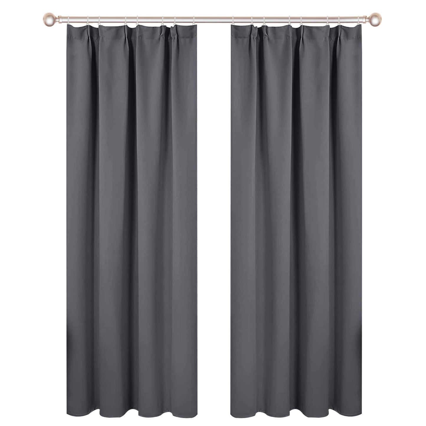 solid blackout curtain