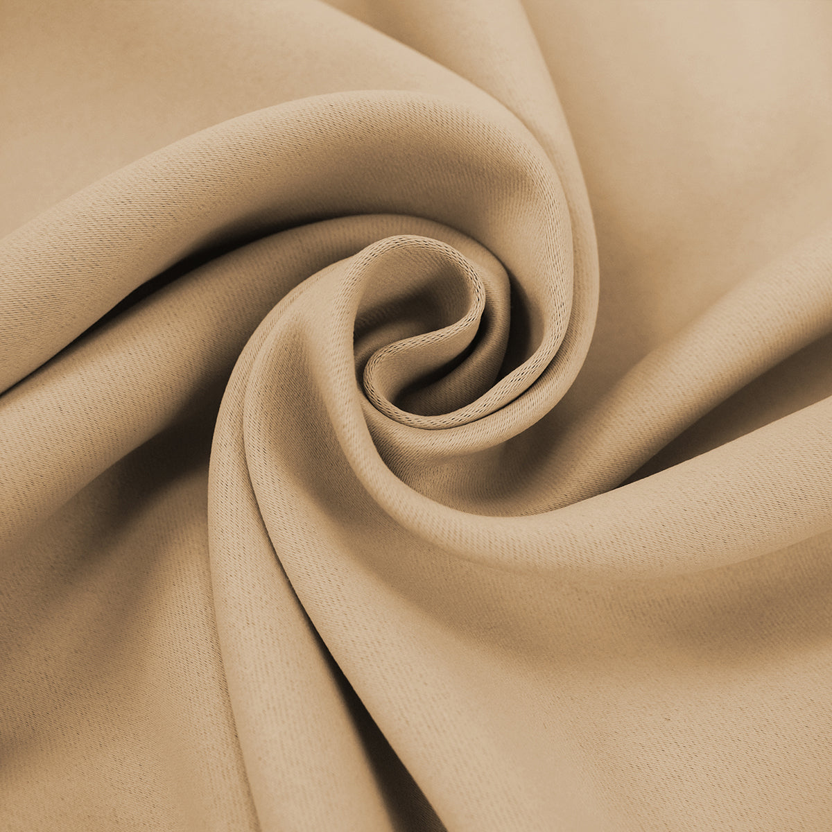 Rideaux 100 % occultants, 1 panneau, beige, 132 cm x 160 cm/132 cm x 213 cm