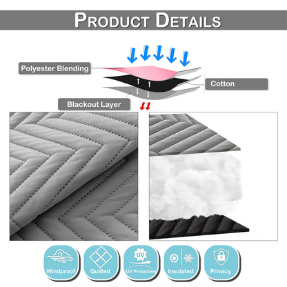 Heavy Duty Quilted Curtain