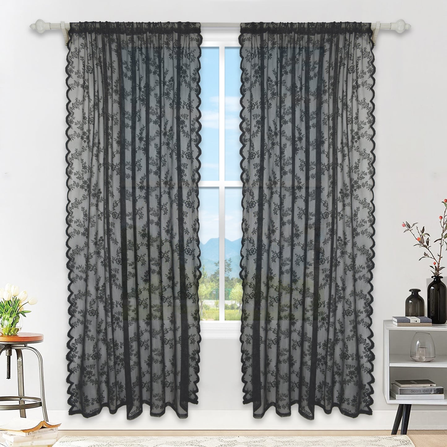 Curtain Lillian window screen