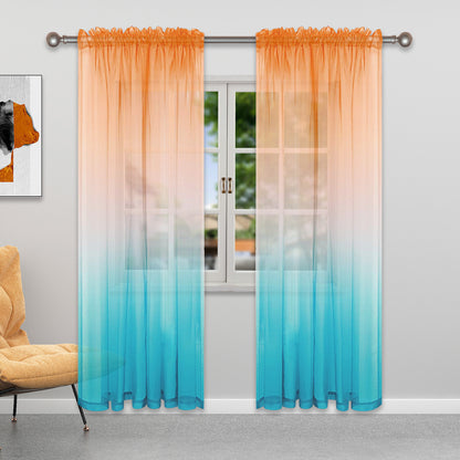 Curtain up and down gradient netting
