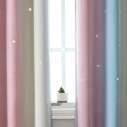 Rideaux occultants à double couche, 1 panneau, rose, 100 x 130 cm/134 x 160 cm/134 x 210 cm/134 x 240 cm