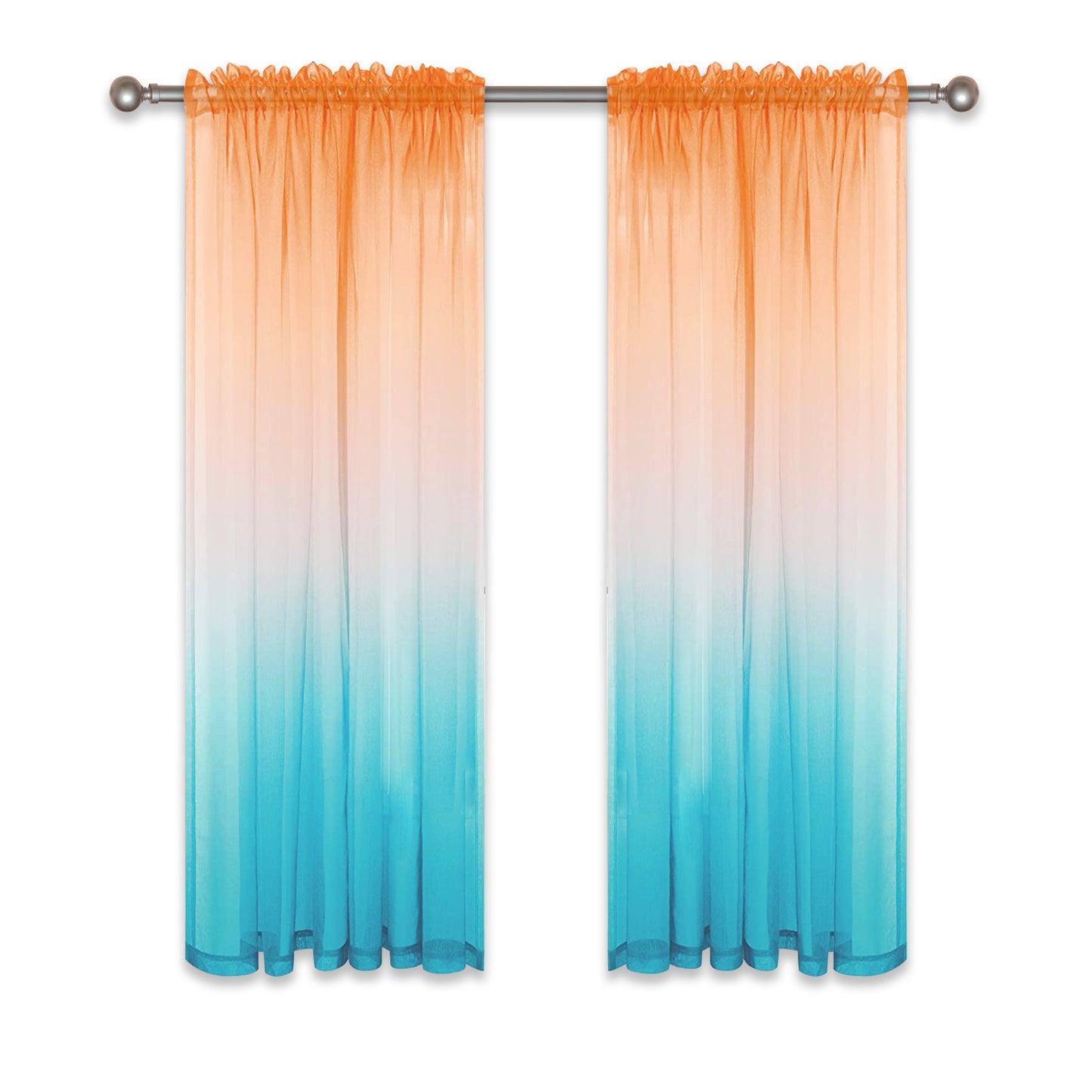 Curtain up and down gradient netting