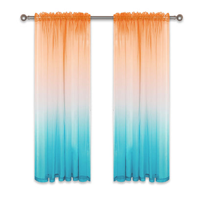 Curtain up and down gradient netting