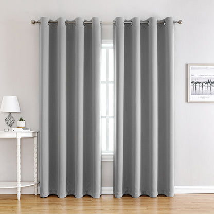 Rideaux occultants, 1 panneau, gris, 100*130cm/132*160cm/132*213cm/132*245cm