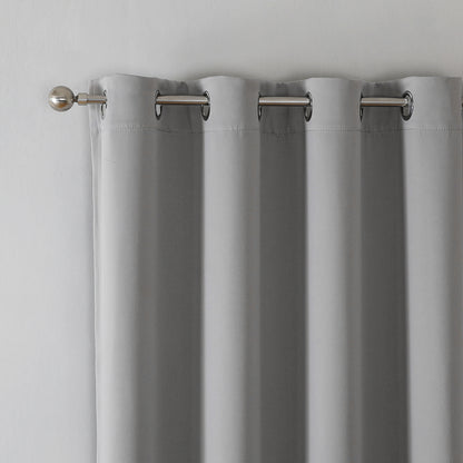 Rideaux occultants, 1 panneau, gris, 100*130cm/132*160cm/132*213cm/132*245cm